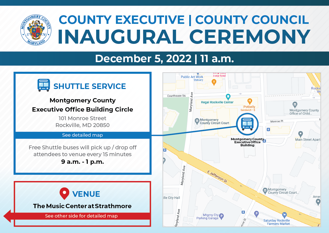 map to the shuttle service location